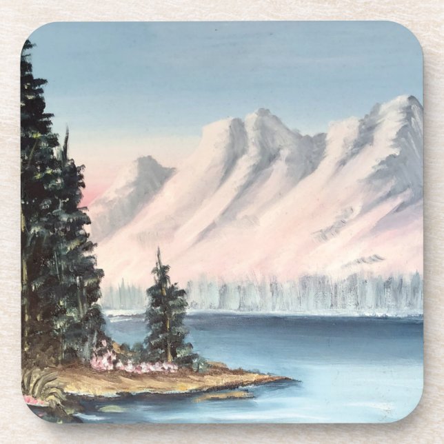 Mountains and Lake Coasters (Front)