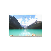 Mountains and Lake Landscape Photo Psalm 121 