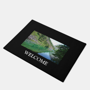 Mountains and Lakes Doormat