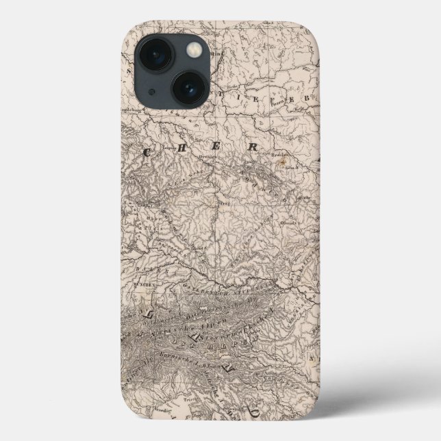 Mountains and Rivers of Europe Case-Mate iPhone Case (Back)