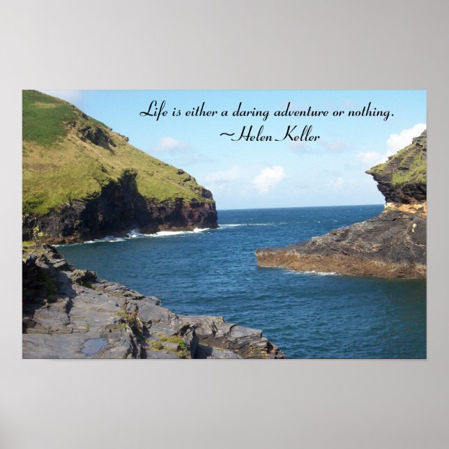 Mountains and Rivers Poster (Front)