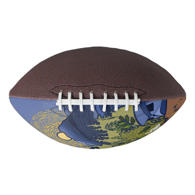 Mountains and Sun Football (Front)