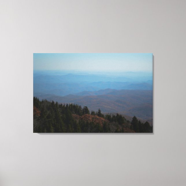 Mountains Are Calling Canvas Print (Front)