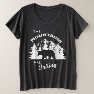 Mountains are Calling T-Shirt Plus Size T-Shirt