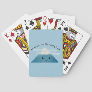 Mountains are My Happy Place Playing Cards