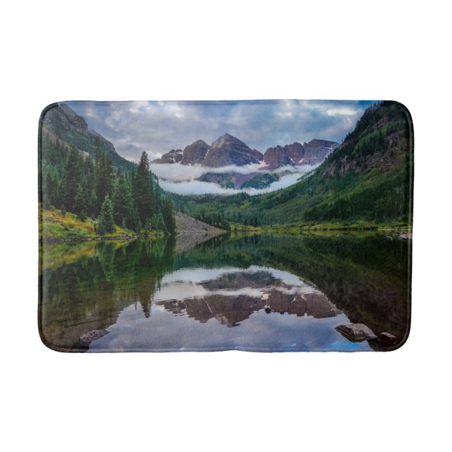 Mountains | Aspen Colorado Bath Mat (Front)