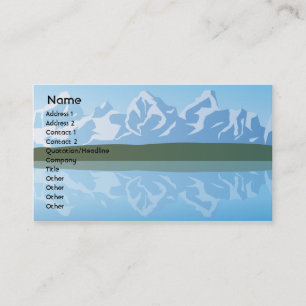 Mountains - Business Business Card