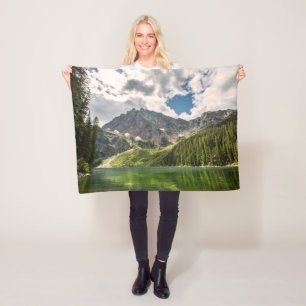Mountains Cabinet Mountains, Montana Fleece Blanket
