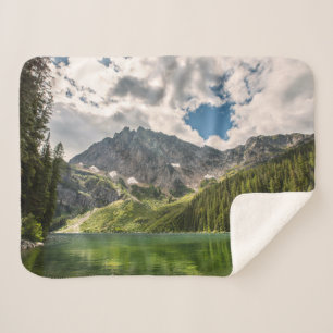 Mountains Cabinet Mountains, Montana Sherpa Blanket