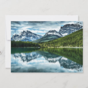 Mountains Canadian Rockies, Alberta Canada Thank You Card