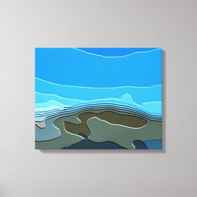 MOUNTAINS CANVAS PRINT (Front)