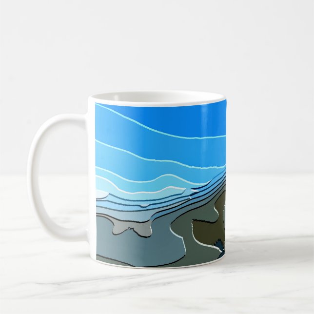 MOUNTAINS COFFEE MUG (Left)