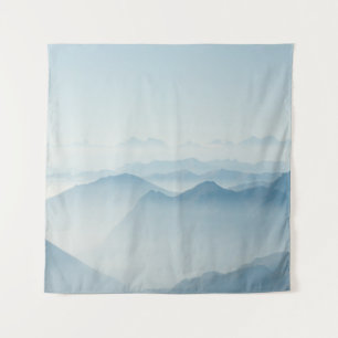 MOUNTAINS COVERED WITH FOGS TAPESTRY