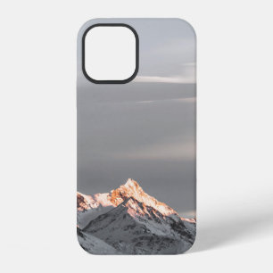 MOUNTAINS COVERED WITH SNOW iPhone 12 CASE
