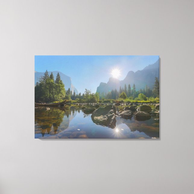 Mountains | El Capitan Yosemite Park, California Canvas Print (Front)