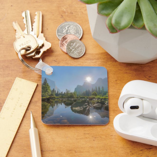 Mountains | El Capitan Yosemite Park, California Key Ring (Desk)