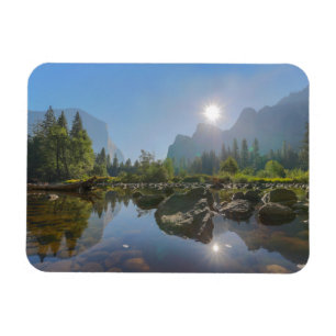 Mountains   El Capitan Yosemite Park, California Magnet