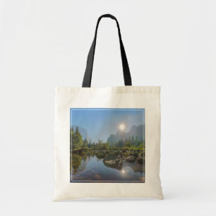 Mountains El Capitan Yosemite Park, California Tote Bag