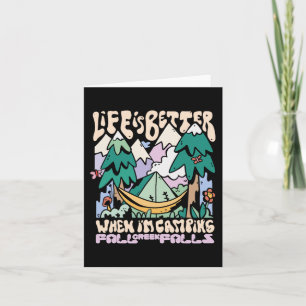 Mountains Fall Creek Falls Tennessee Camping Wild  Card