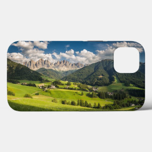 Mountains   Funes Valley, Dolomites, Italy iPhone 13 Case