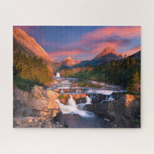 Mountains Glacier National Park, Montana Jigsaw Puzzle