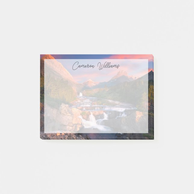 Mountains | Glacier National Park, Montana Post-it Notes (Front)