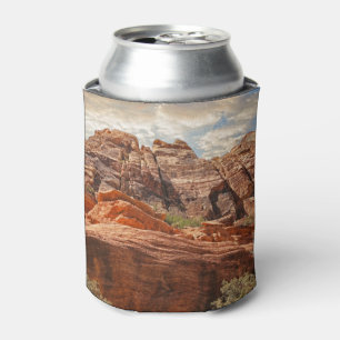 Mountains HDR photo Can Cooler