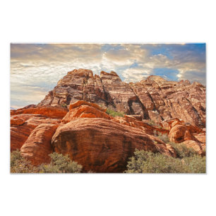 Mountains HDR photo Print