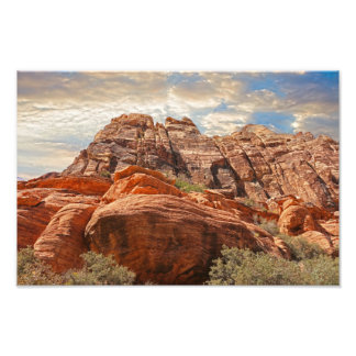 Mountains HDR photo Print
