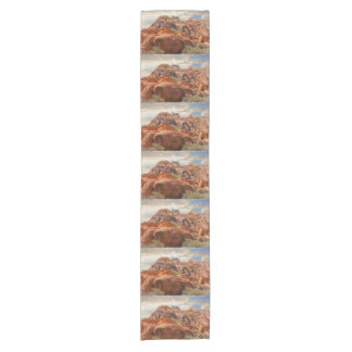 Mountains HDR photo Short Table Runner