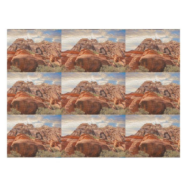 Mountains HDR photo Tablecloth (Front (Horizontal))