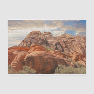 Mountains HDR photo Tissue Paper