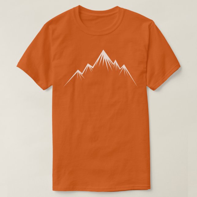 Mountains Hiking 54 T-Shirt (Design Front)