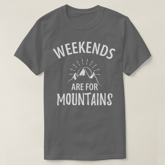 Mountains Hiking 95 T-Shirt (Design Front)