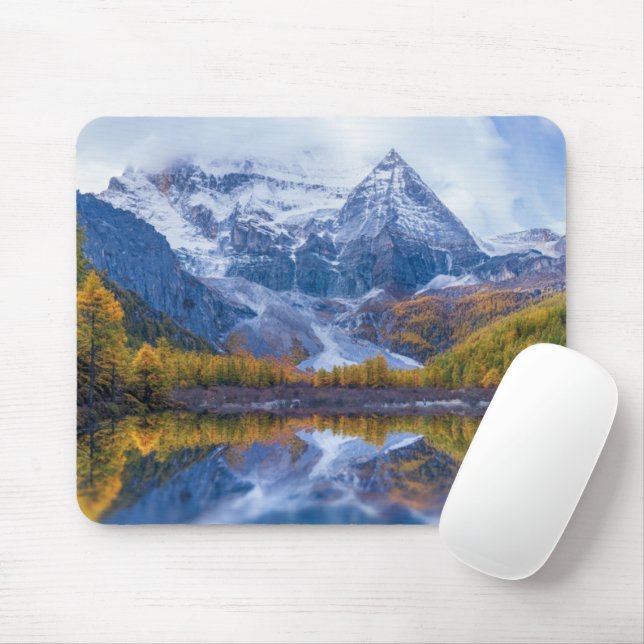 Mountains | Himalaya Mountains, China Mouse Pad (With Mouse)