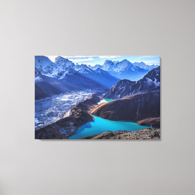 Mountains | Himalaya Mountains, Peru Canvas Print (Front)