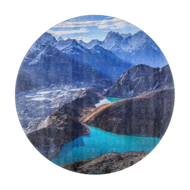 Mountains | Himalaya Mountains, Peru Cutting Board (Front)