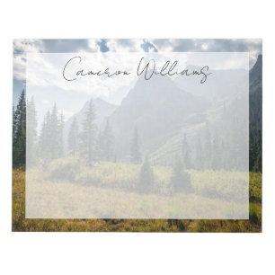 Mountains Holy Cross Wilderness, Colorado Notepad
