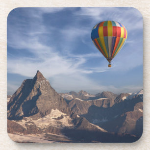 Mountains   Hot Air Balloon Matterhorn Swiss Alps Coaster