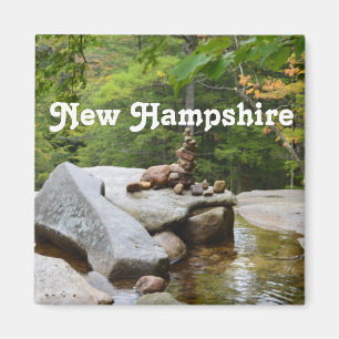 Mountains in New Hampshire Magnet