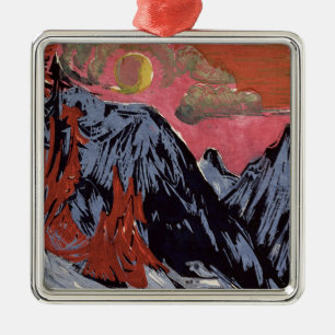 Mountains in Winter, 1919 Metal Tree Decoration