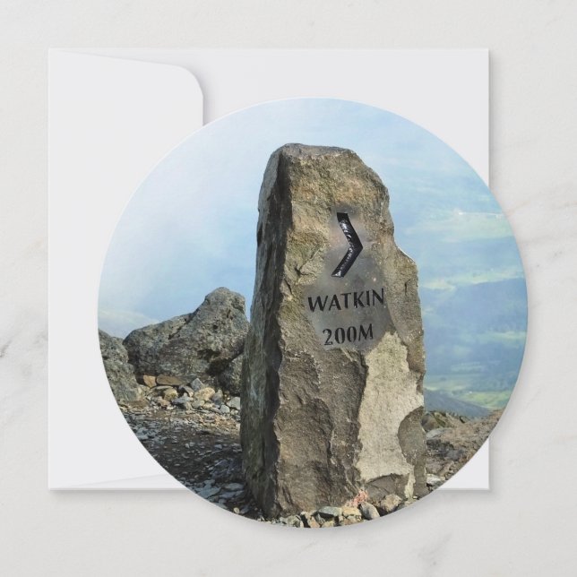 MOUNTAINS Invitation (Front)