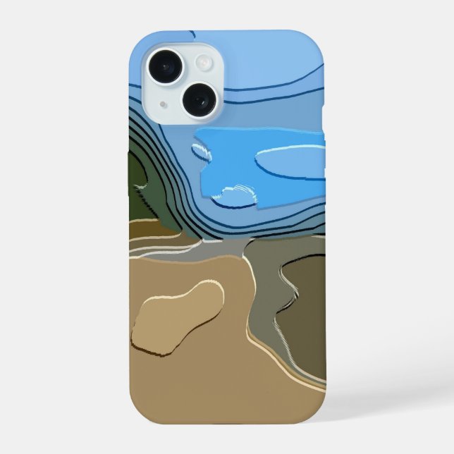 MOUNTAINS iPhone 15 CASE (Back)