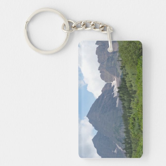 Mountains Key Ring (Front)