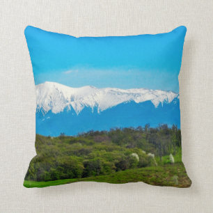 Mountains landscape cushion