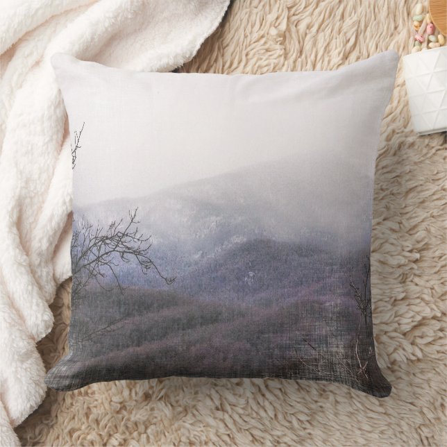 Mountains Landscape Pillow (Blanket)