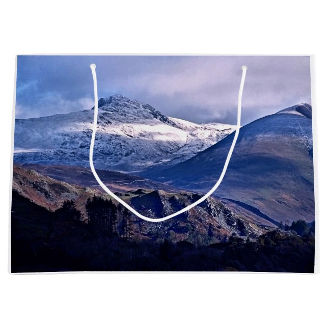 MOUNTAINS LARGE GIFT BAG (Front)