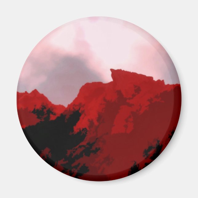 MOUNTAINS MAGNET (Front)