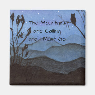 Mountains Magnet
