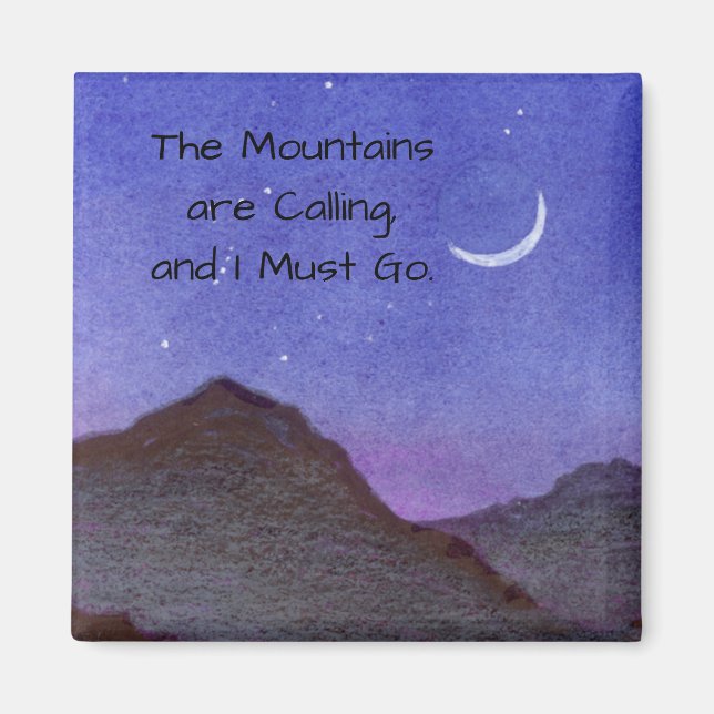 Mountains Magnet (Front)